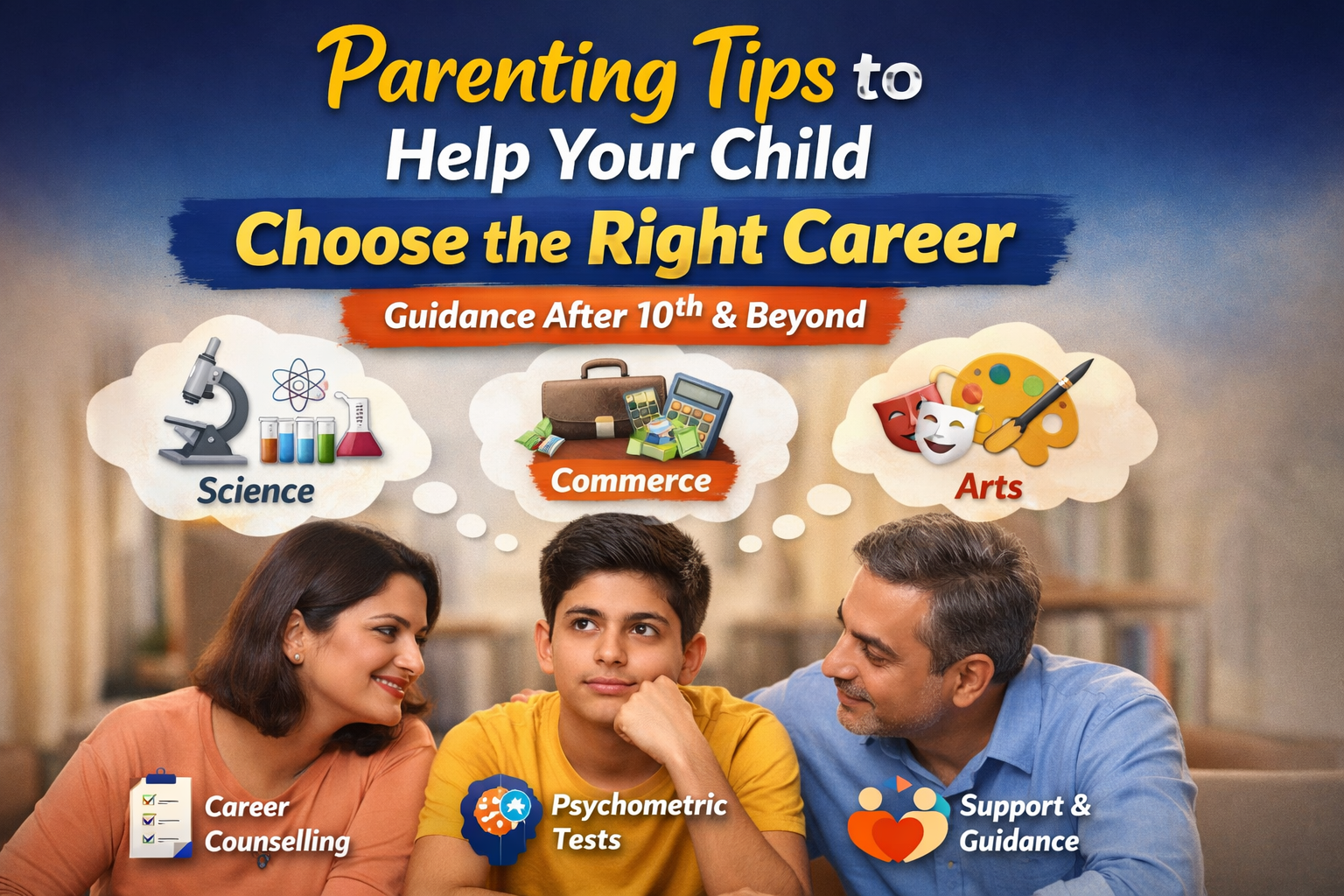 parenting tips for career guidance after 10th